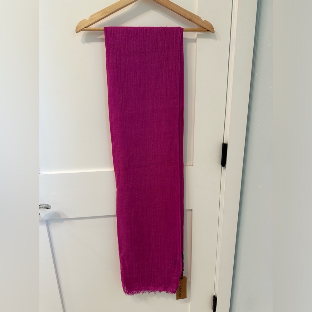 Modena Shawl Scarf Wrap Pink NWT - Picture 7 of 7